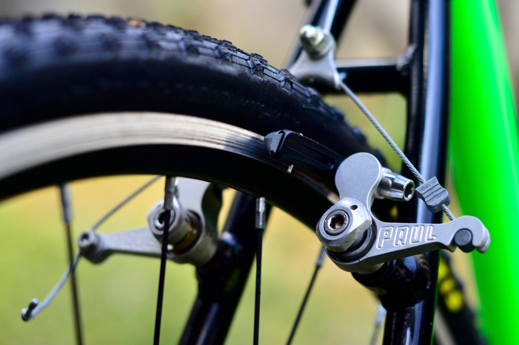 Frenos Cantilever Paul Components usados para cyclocross.