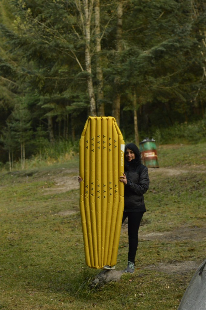 Dimensiones del colchón totalmente inflado: 180x52x5.5 cm